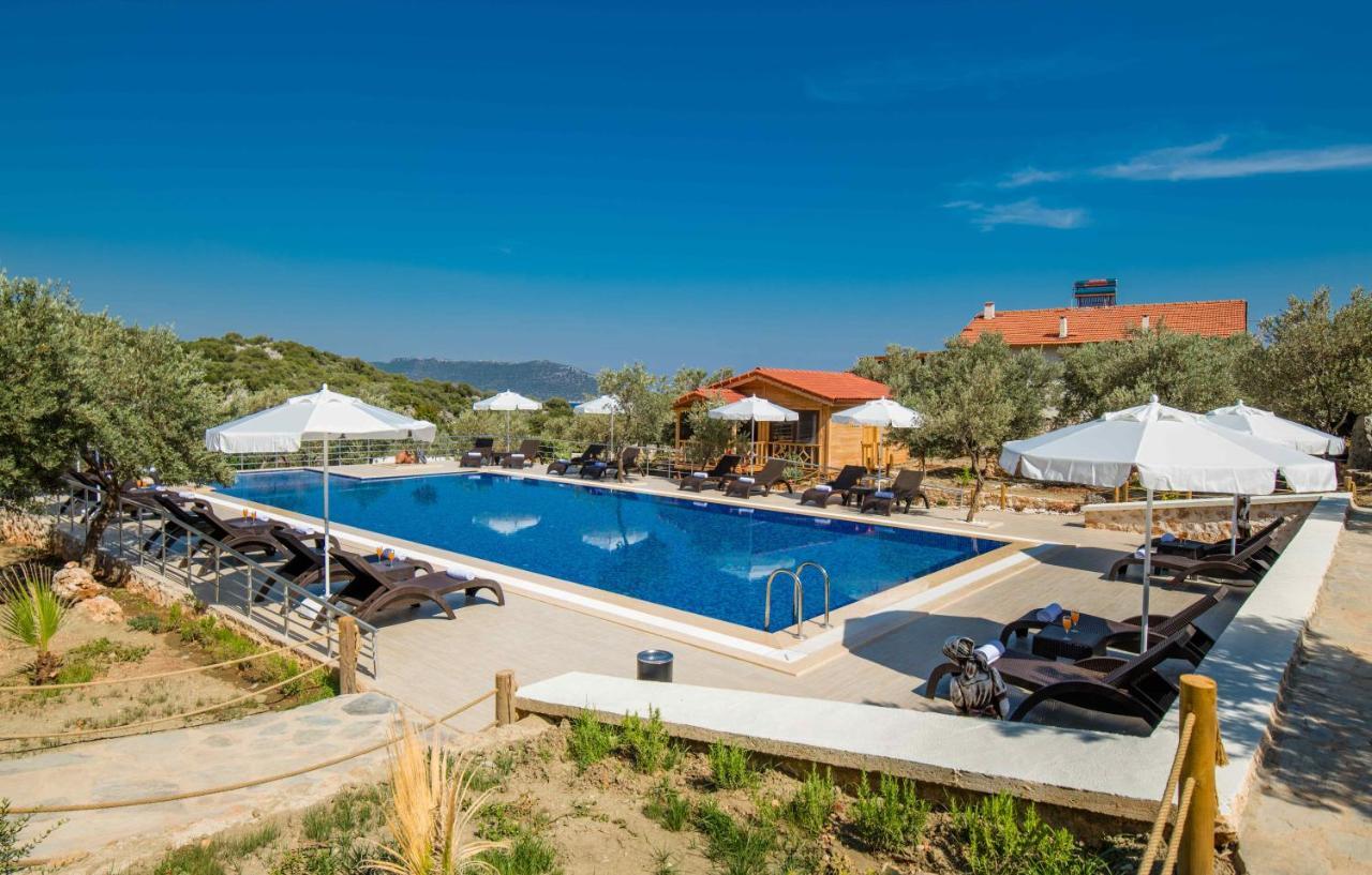 Doganin Ruhu Hotel & Bungalow Kas Exterior foto